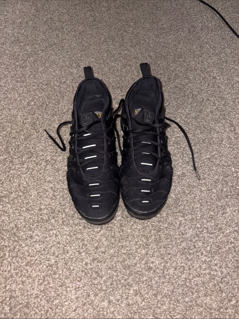 Men's Black Vapormax Plus